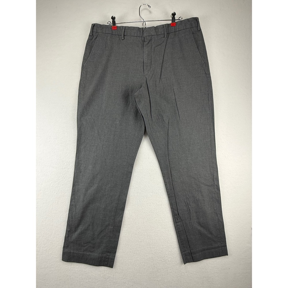 J.Crew Pants‎ Mens 38x32 Gray Classic Fit Chino Straight Leg Trousers